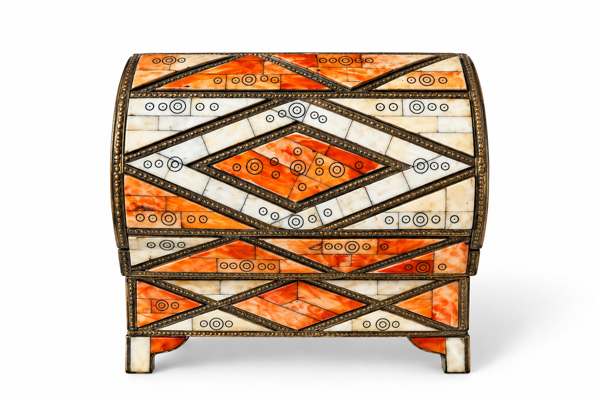 Xandrith Embercrest Antique Chest - A56