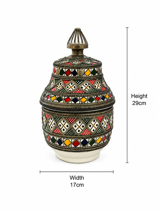 Alhambra Moroccan Treasure Jar
- M145 (02)