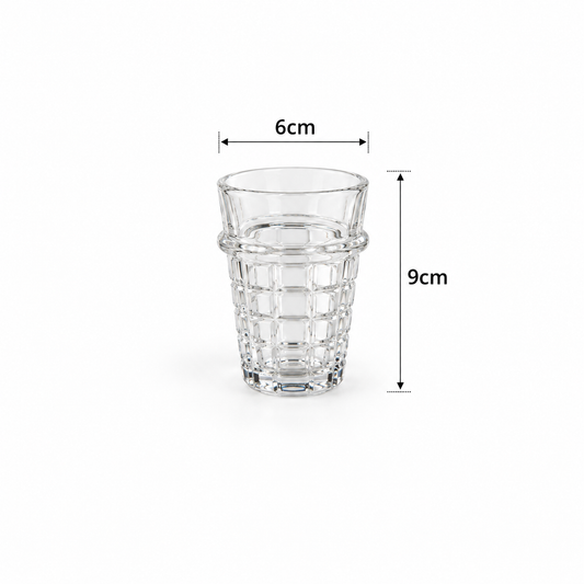 Qasr Alwan Moroccan Tea Glass 12pcs Set - M159