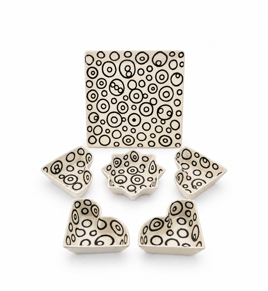 Luna Orbit Handcrafted 5-Piece Serving Set - M59