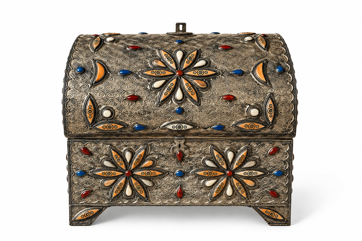 Caladore Floral Antique Chest