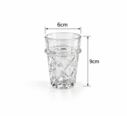 Aurevelle Moroccan Tea Glass 12pcs Set - M159