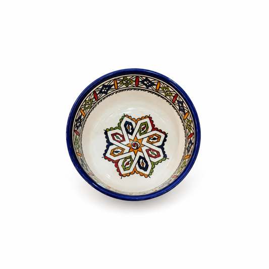 Premium Handcrafted Ceramic Bowl – Elegant Artisan Pottery for Dining & Décor - M2 (5)