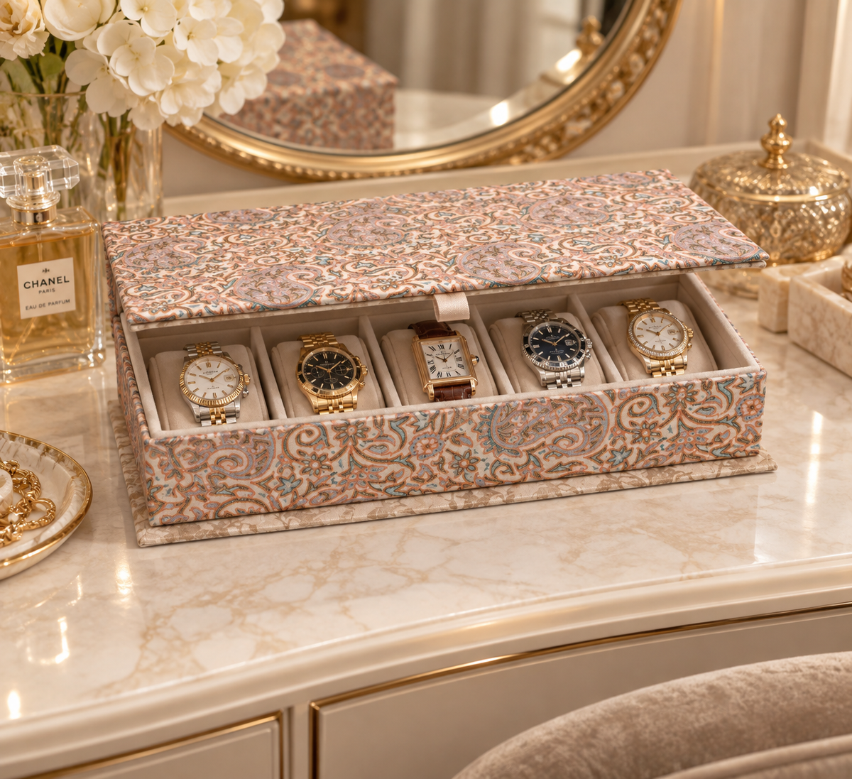 Rosé Mirage Keepsake Treasure Box - (22x32cm)