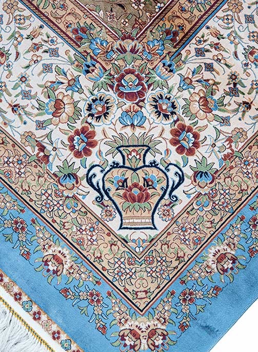 Silk Iranian Carpet 3*4 - SB007