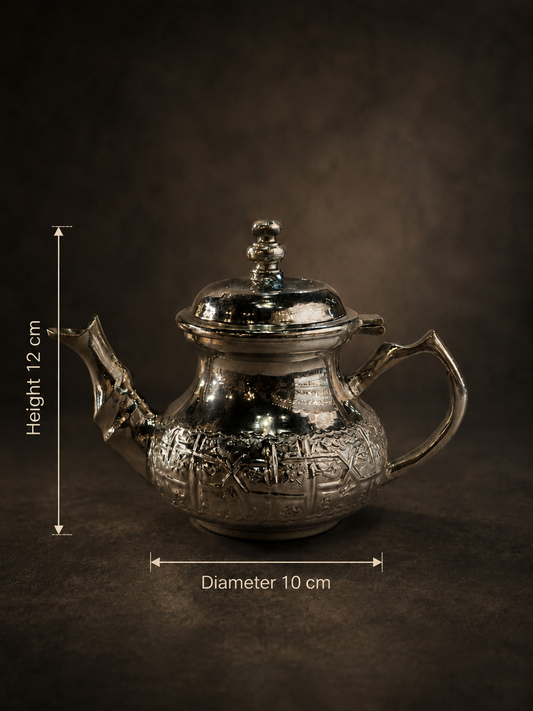 Moroccan Rama Hand-Engraved Teapot M116