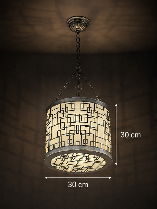 Ottoman Geometric Ceiling Lantern