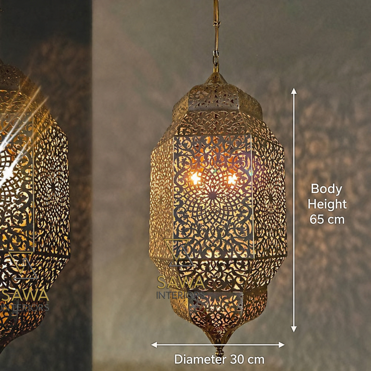 Ottoman Zahra Turkish Ceiling Lantern