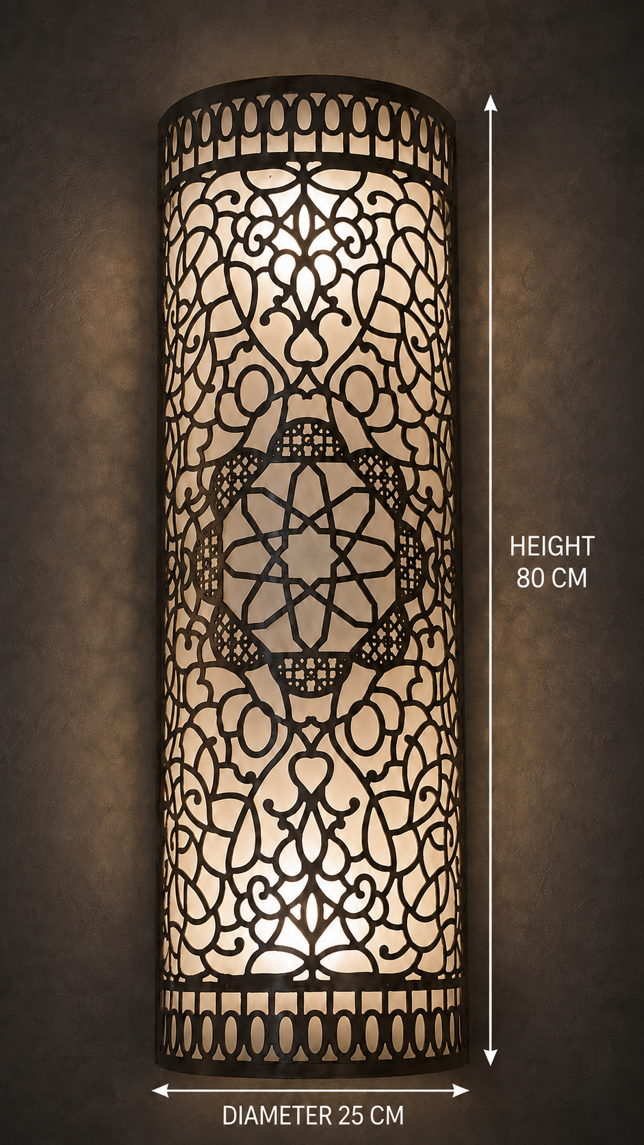 Ottoman Celestial Star Wall Light