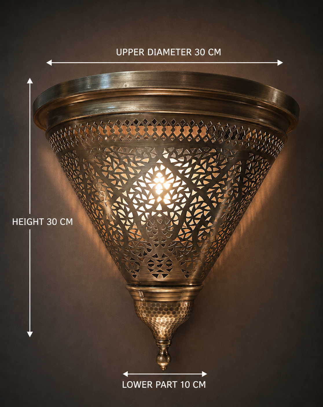 Ottoman Bloom Wall Light