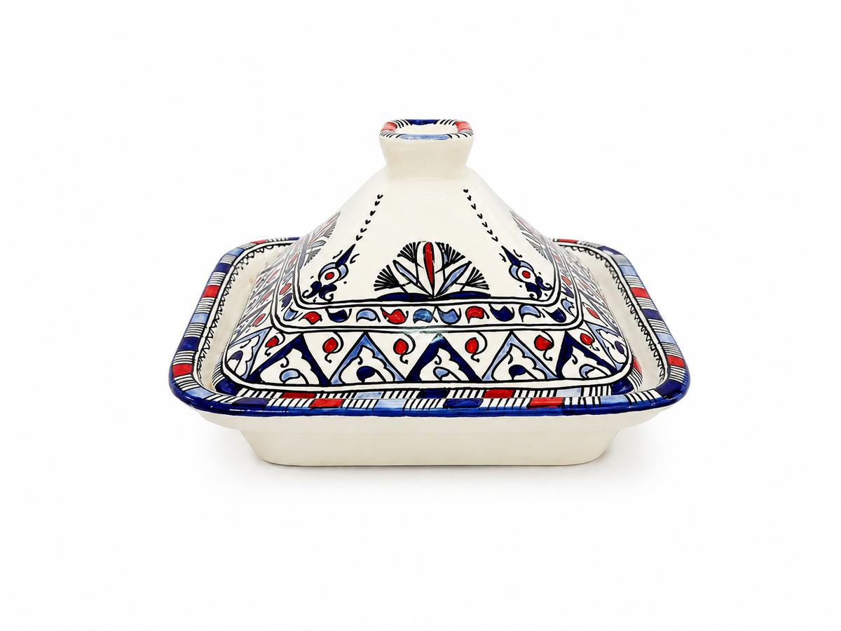Royal Kasbah Moroccan Handcrafted Tagine - M33 (04)