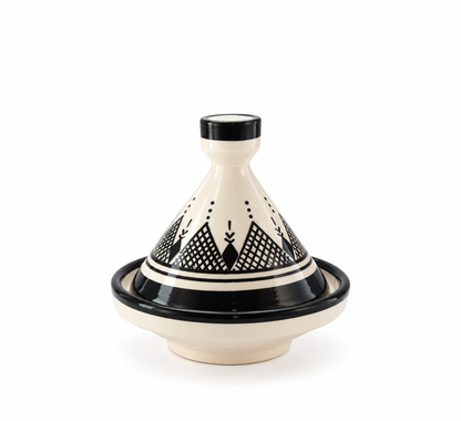 Handcrafted Moroccan Ceramic Mini Tagine Dish - M66