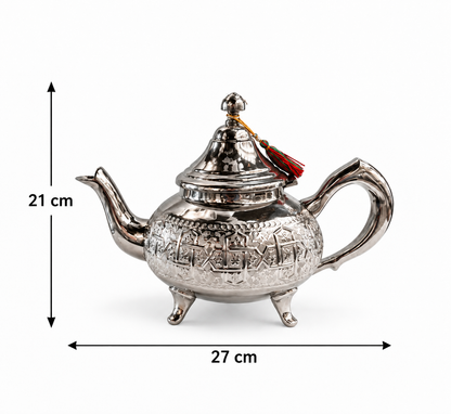 Crown Moroccan Handcrafted Teapot L - M95
