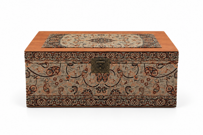 Zarmina Classic Termeh Keepsake Storage Box - (30x50x22)