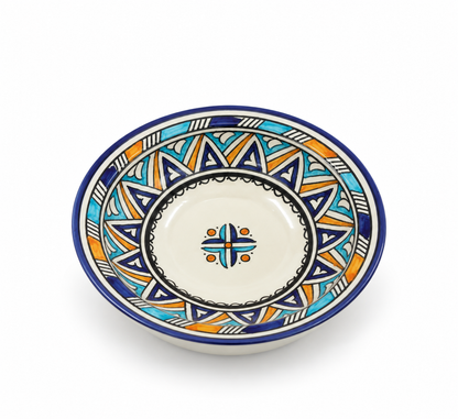 Traditional Moroccan Mosaic Handcrafted Side Plate - M22