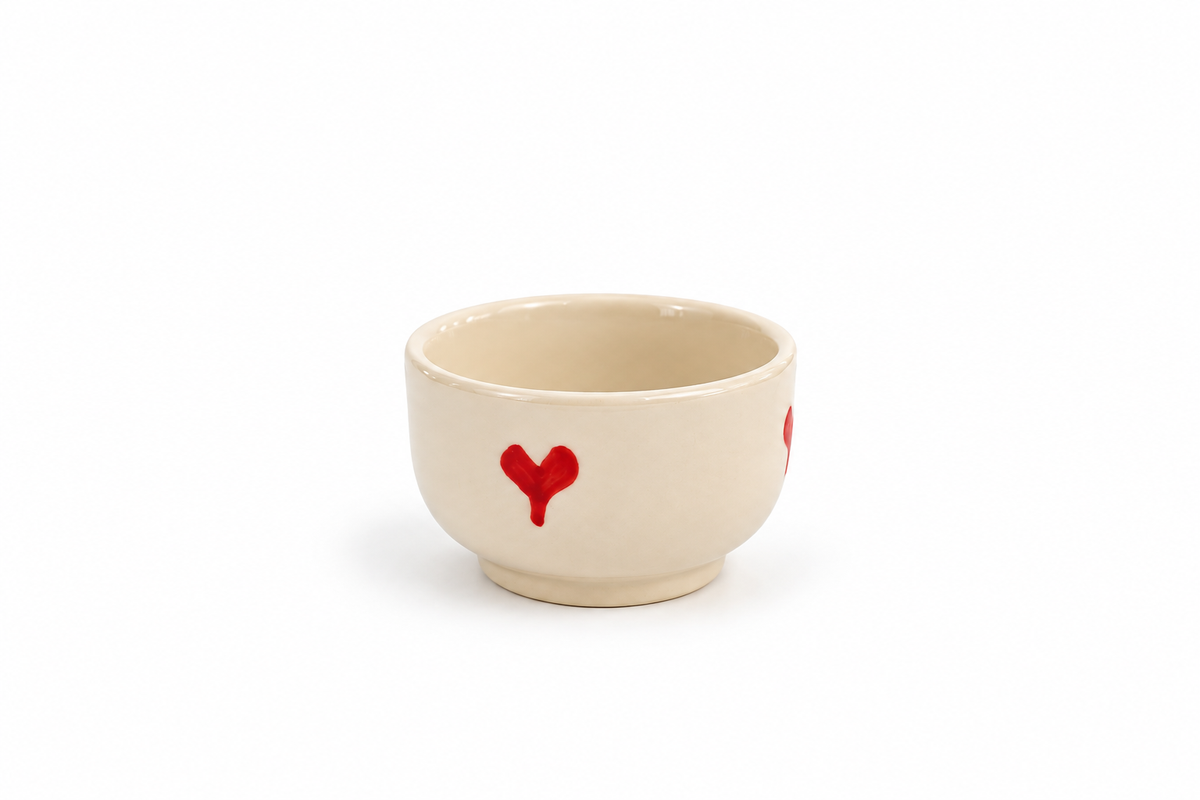 Handcrafted Moroccan Ceramic Condiment & Dipping Bowl Collection - M23