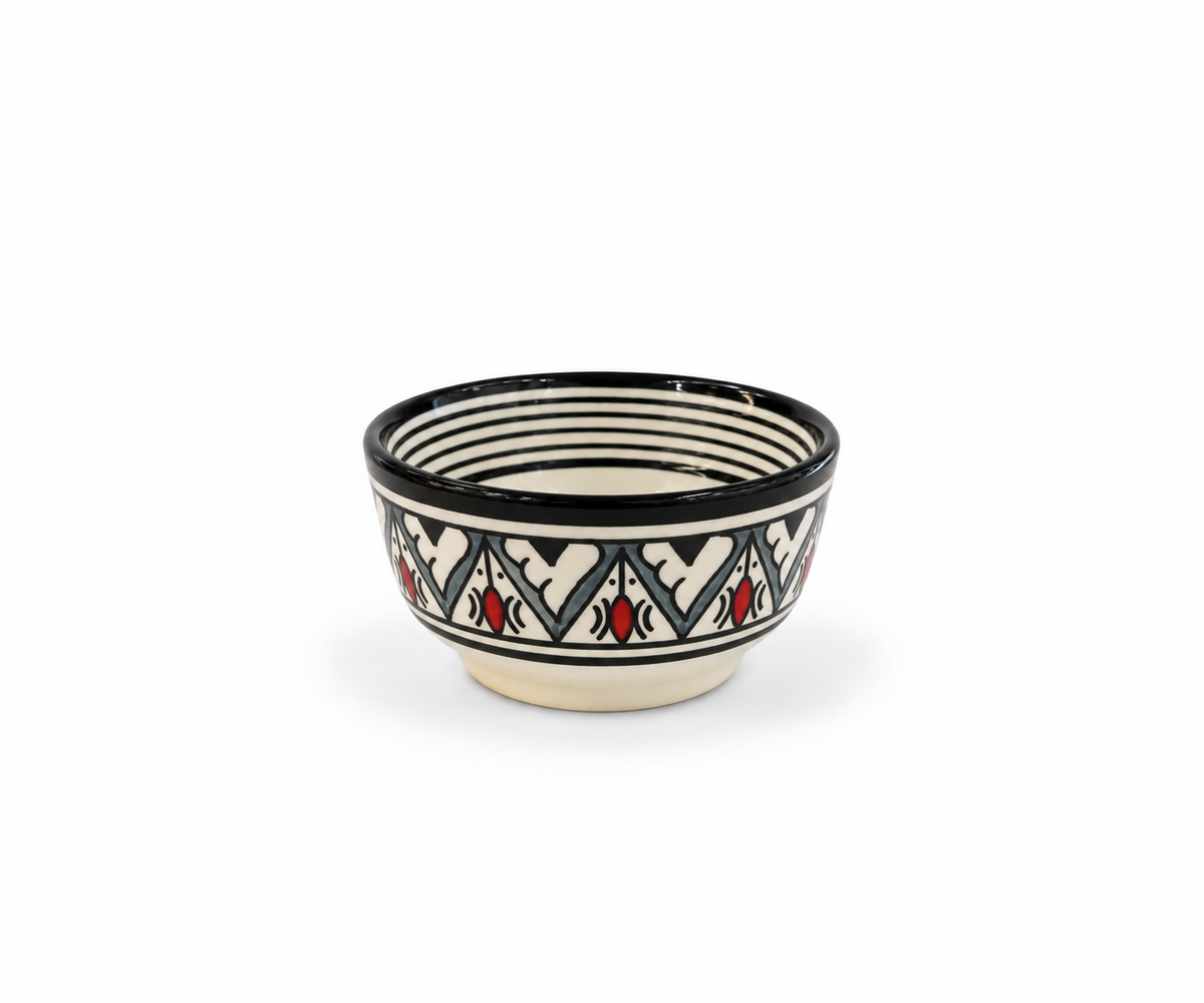 Kasbah Artisan Moroccan Handcrafted Table Ceramic Bowl - M72