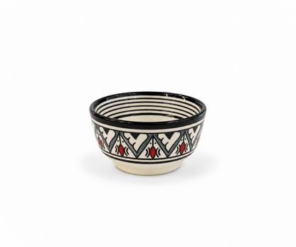 Kasbah Artisan Moroccan Handcrafted Table Ceramic Bowl - M72