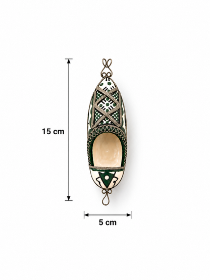 Royal Babouche Moroccan Handcrafted Miniature Ornament - M155