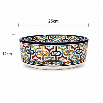 Medina Jewel Ceramic Moroccan Basin - M36
