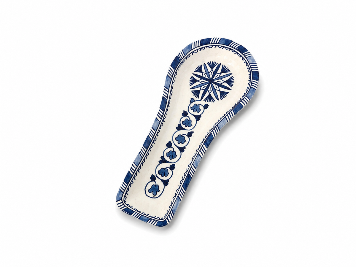 Zayara Moroccan Handcrafted Spoon Rest - M57