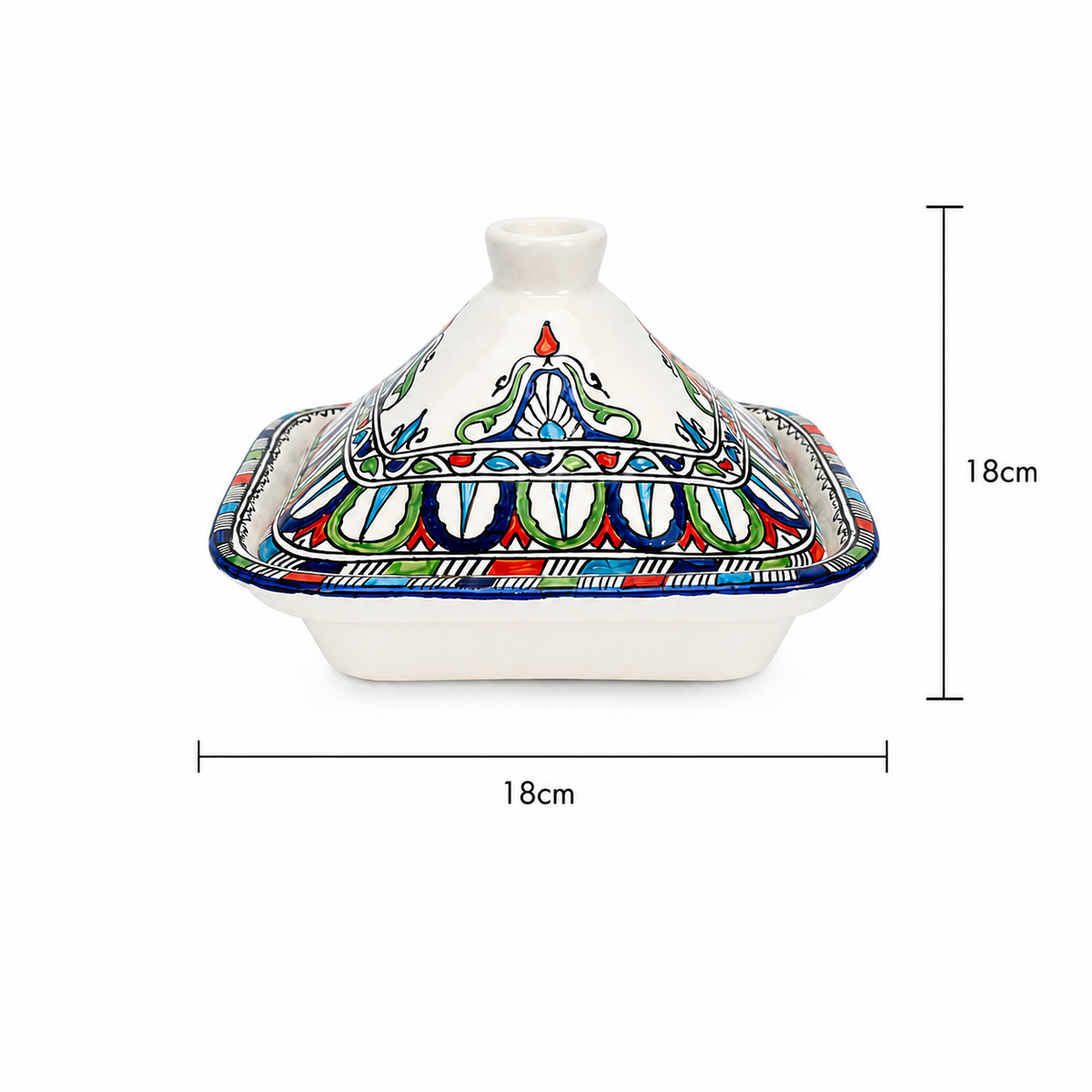 Royal Kasbah Moroccan Handcrafted Tagine - M33 (07)