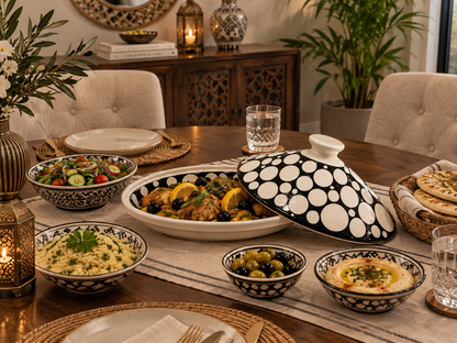 Moroccan Serving Oasis Tagine - M52 (03)