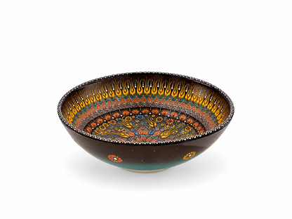 Ember Bloom Artisan Ceramic Handcrafted Bowl - Z122