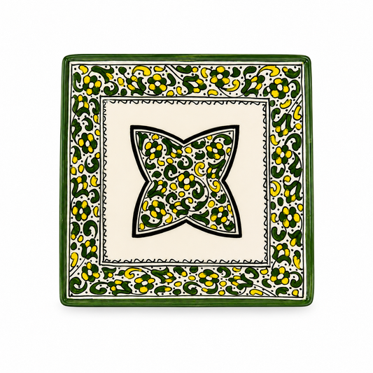Imperial Arabesque Heritage Ceramic Decorative Platter 26cm - M11