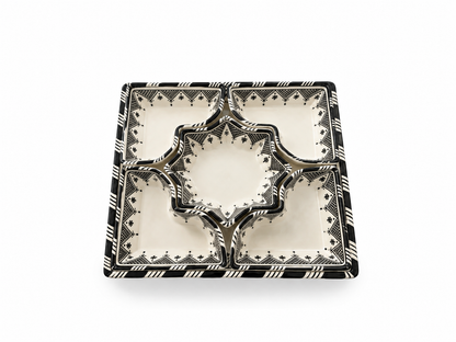 Sahara Noir Mosaic Handcrafted 5-Piece Serving Set - M59