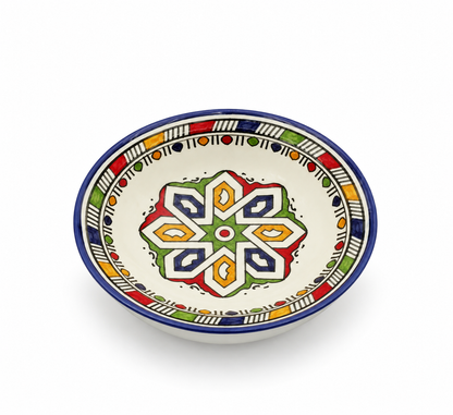 Traditional Moroccan Mosaic Handcrafted Side Plate - M22