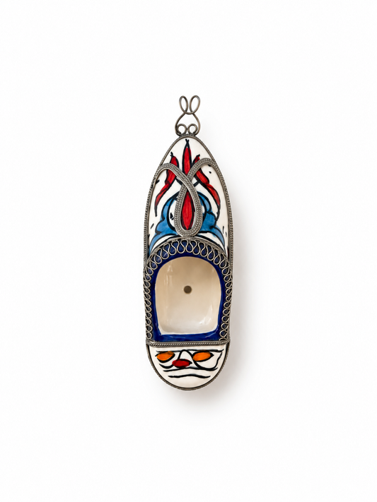 Royal Babouche Moroccan Handcrafted Miniature Ornament - M155