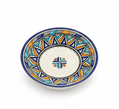 Traditional Moroccan Mosaic Handcrafted Side Plate - M22