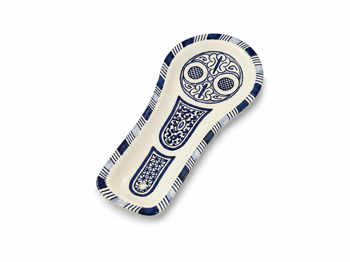 Zayara Moroccan Handcrafted Spoon Rest - M57