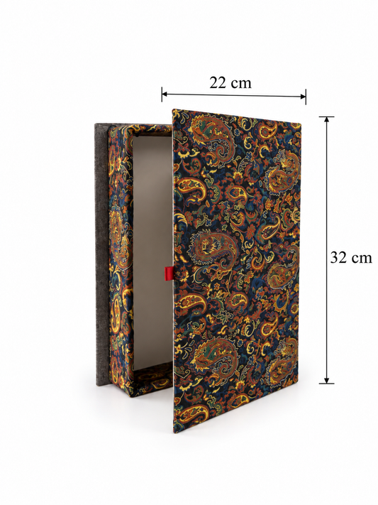 Midnight Mirage Keepsake Termeh Treasure Box - (22x32cm)