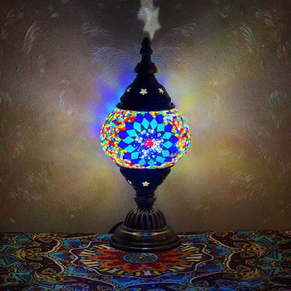 Turkish Table Mosaic Lamp - 3303-1T