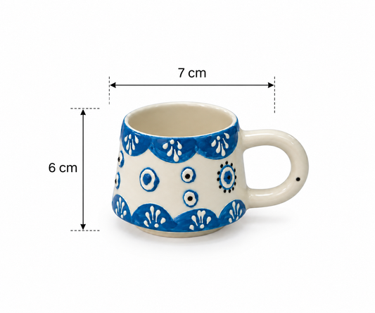 Artisan Handmade Ceramic Mini Cup - SW54