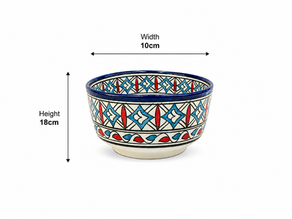 Premium Handcrafted Ceramic Bowl – Elegant Artisan Pottery for Dining & Décor - M2 (9)