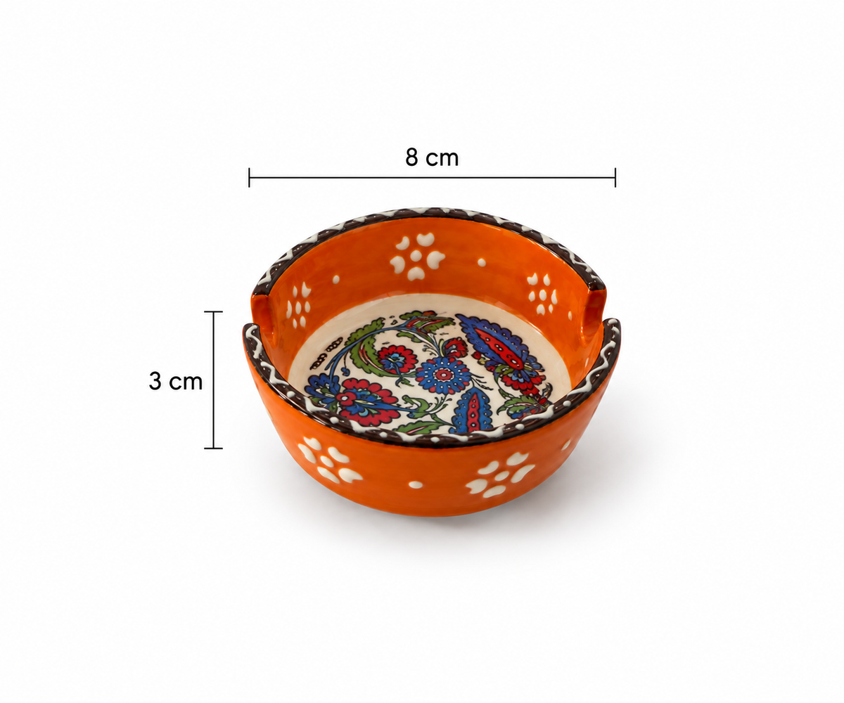 Artisan Handcrafted Ceramic Ashtray Dish - Z91