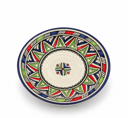 Traditional Moroccan Mosaic Handcrafted Side Plate - M22