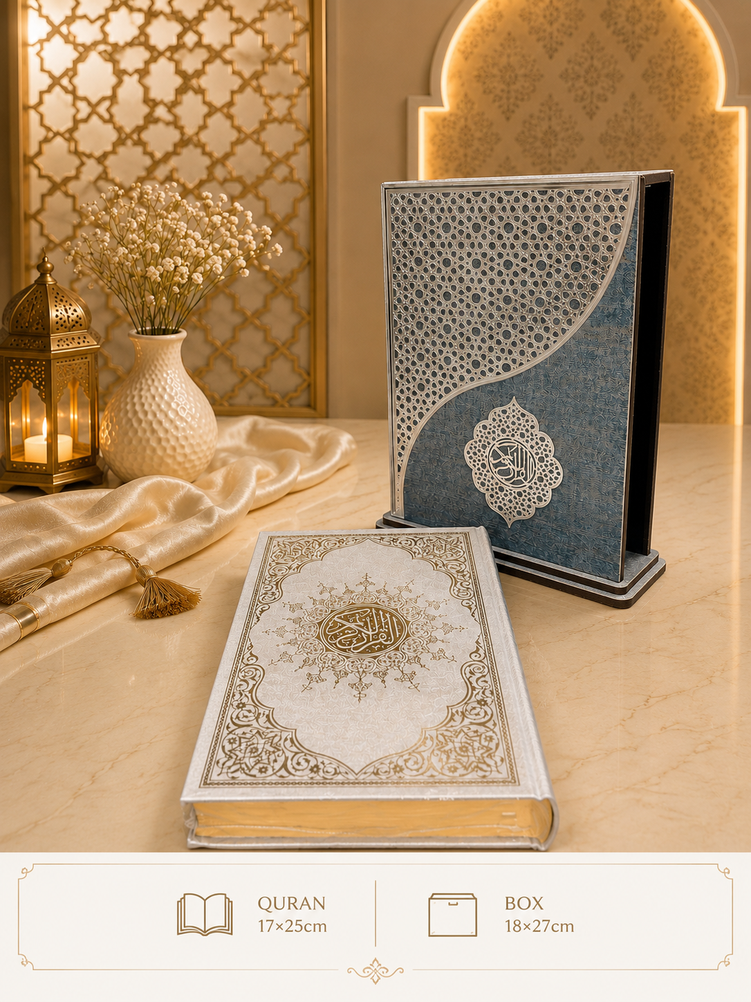 Noor Royale Quran & Decorative Box Set -0491-