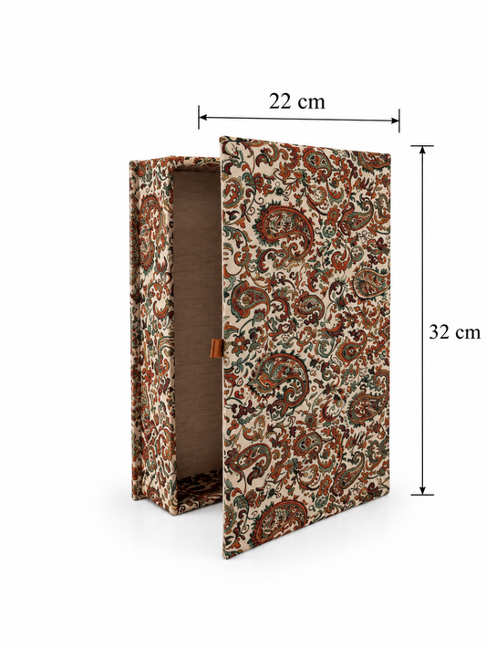 Ivory Mirage Keepsake Termeh Treasure Box - (22x32cm)