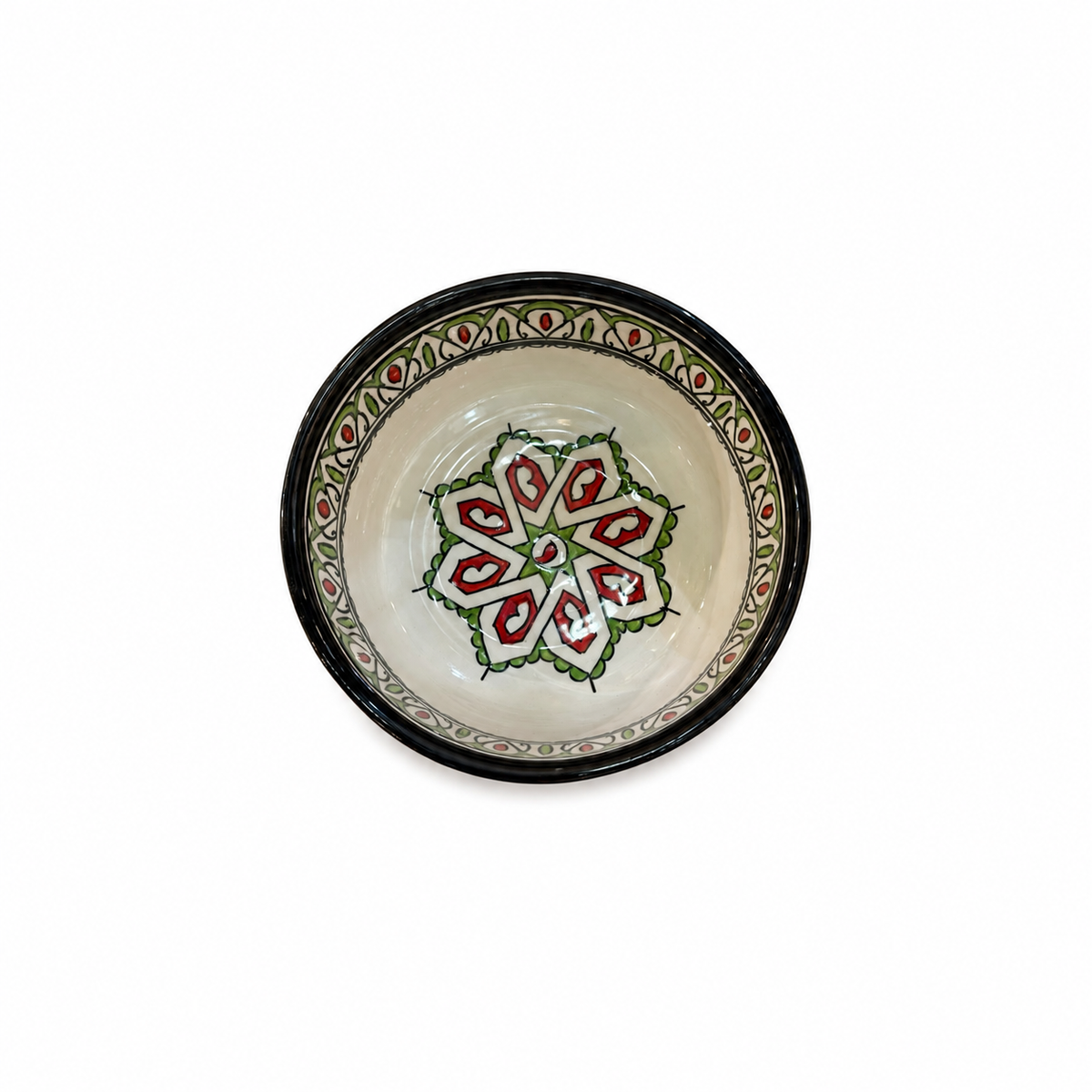 Premium Handcrafted Ceramic Bowl – Elegant Artisan Pottery for Dining & Décor - M2 (3)
