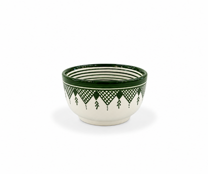 Kasbah Artisan Moroccan Handcrafted Table Ceramic Bowl - M72