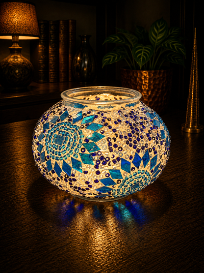 Elegant Turkish Mosaic Glass - (13cm)
