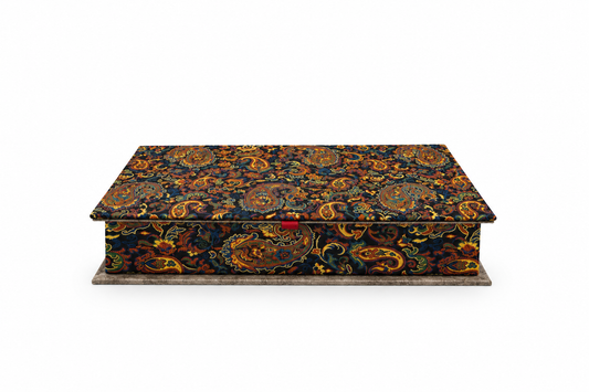 Midnight Mirage Keepsake Termeh Treasure Box - (22x32cm)