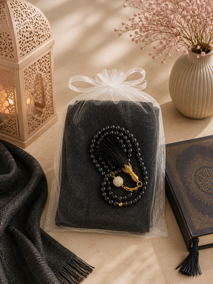 Eternal Grace Hijab & Tasbih Set -1106-