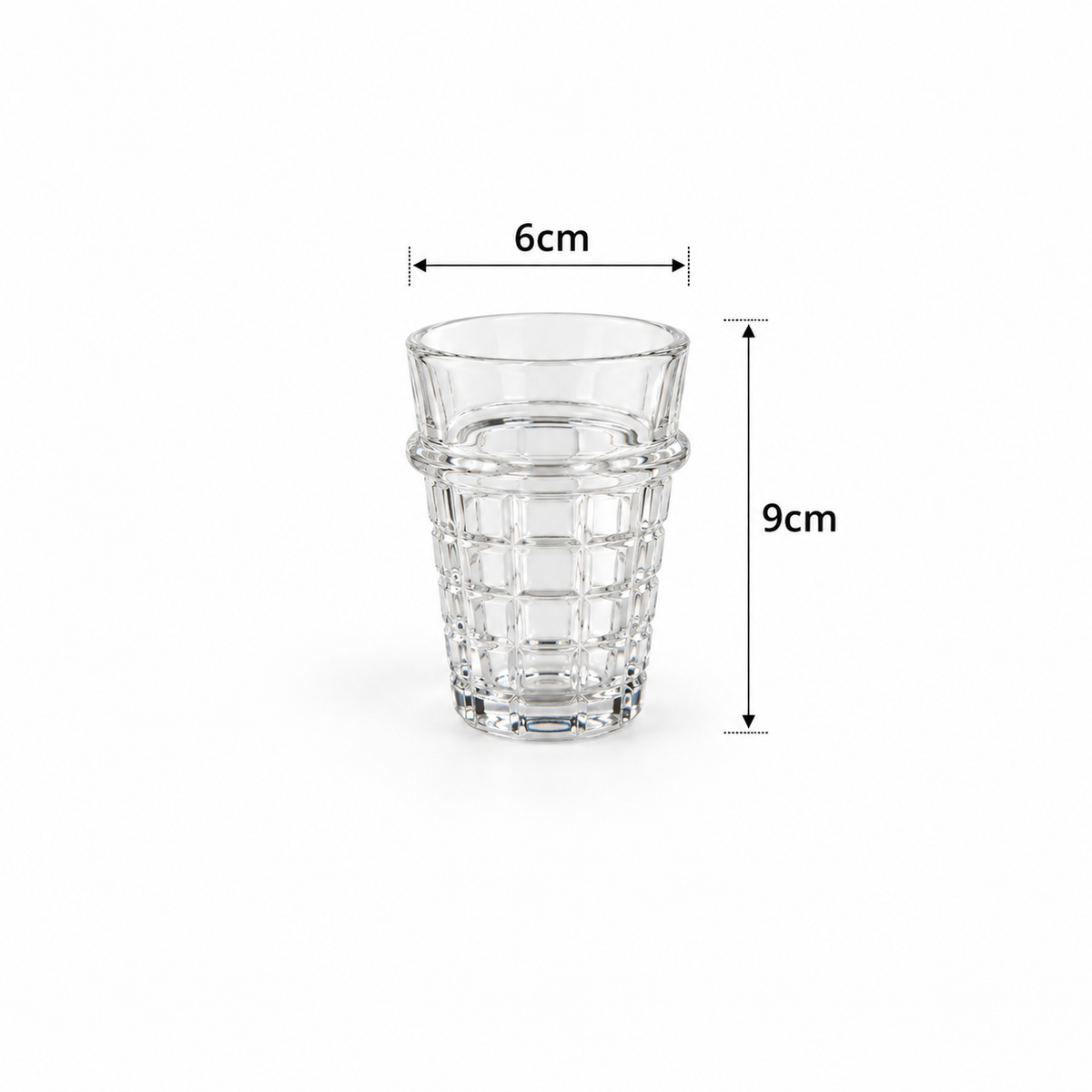 Qasr Alwan Moroccan Tea Glass 12pcs Set - M159