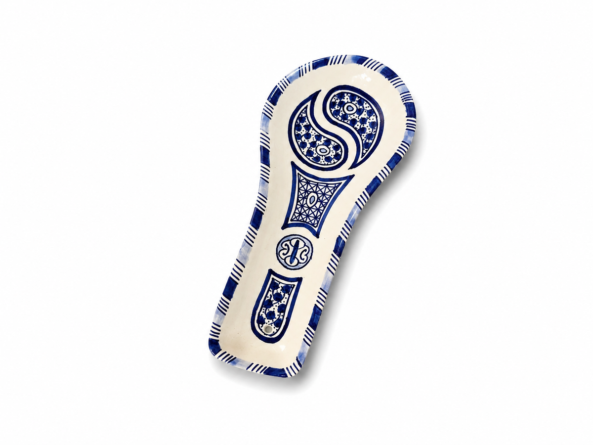 Zayara Moroccan Handcrafted Spoon Rest - M57