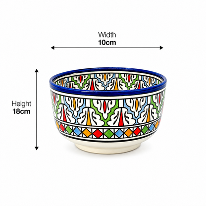 Premium Handcrafted Ceramic Bowl – Elegant Artisan Pottery for Dining & Décor - M2 (15)